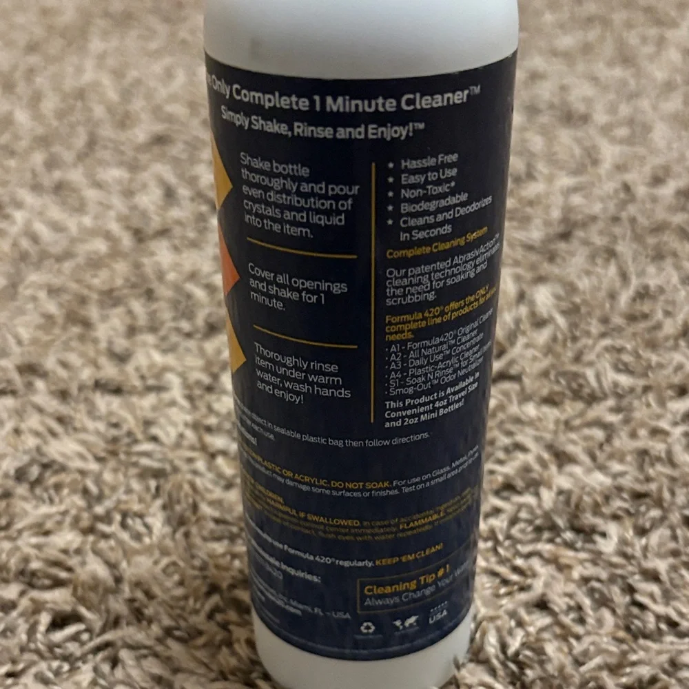 Formula 420 Original Cleaner for Pyrex Glass Metal and Ceramic, New, 12 oz.
